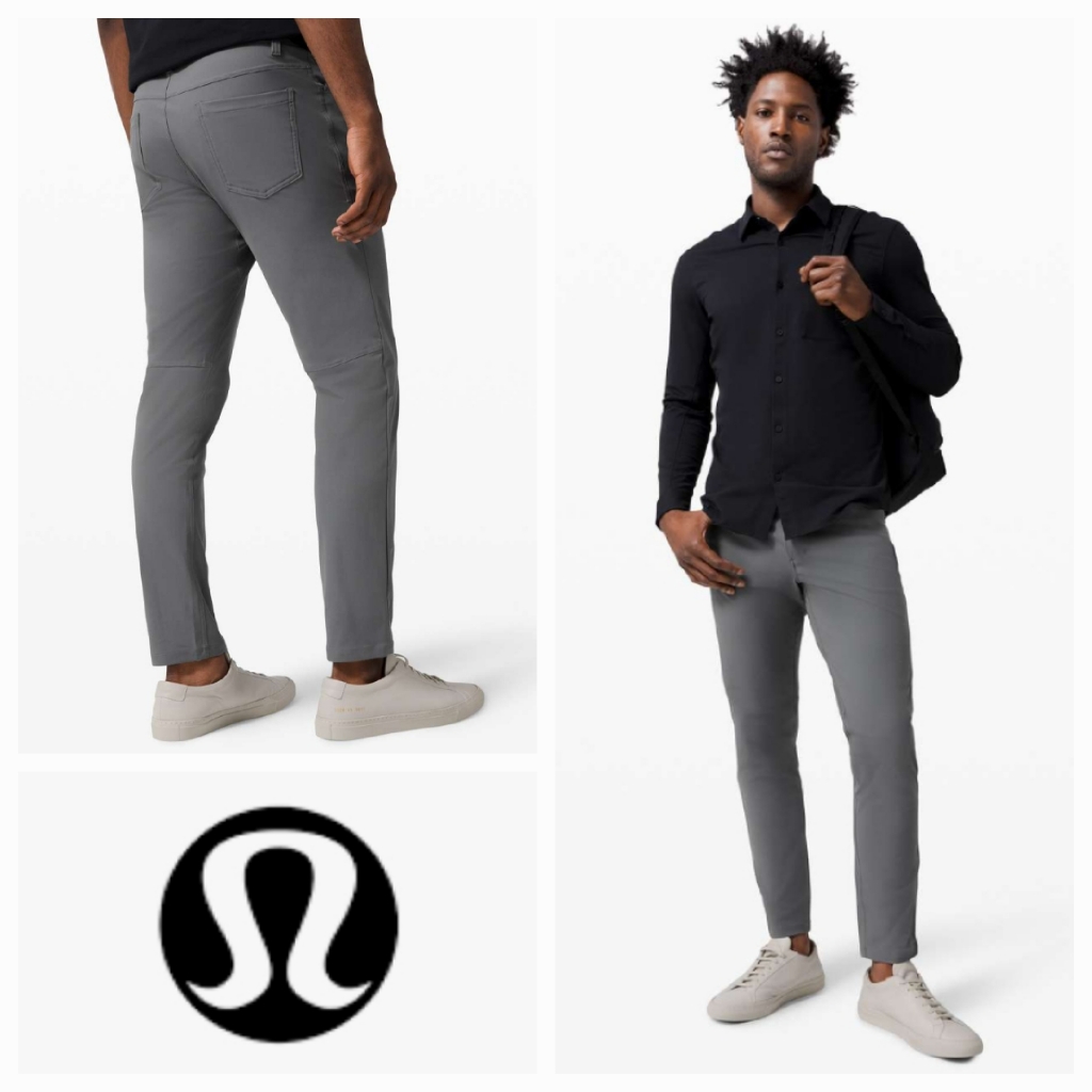 Lululemon Abc Pant Slim 28" Warpstreme Asphalt Grey Size 28 Nwt